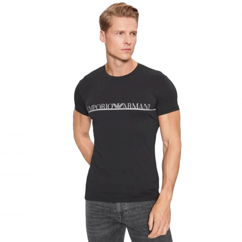 Tee shirt homme Emporio Armani noir 111035 3F729 00020