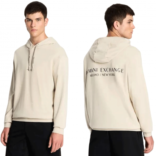 Sweat homme Armani Exchange Beige 8NZM94 ZJKRZ