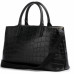 Sac à main femme Valentino esprit croco VBS7B801noir