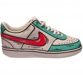 Baskets Nike Custom Comics Tiffany