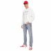 Sweat homme Guess Blanc M4RQ08KBK32 G018