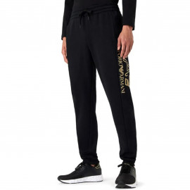 Bas de jogging homme ea7 noir et or 6RPP90PJSHZ