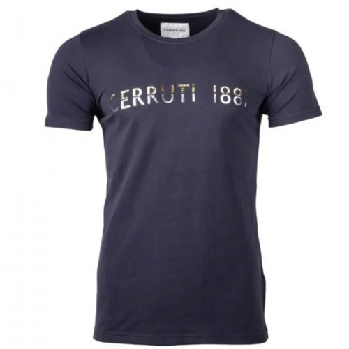 Tee shirt homme bleu marine TRAPONI 16686