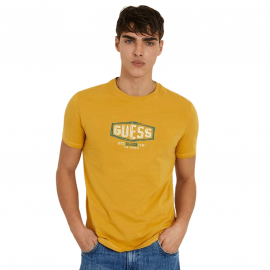 Tee shirt Guess Homme Moutarde M4RI331314 G285