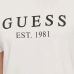 Tee shirt homme Guess beige U4RI22K6YW0-G018