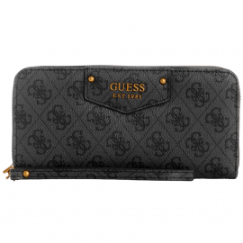 Portefeuille Femme guess gris et noir ESB839046