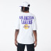 Tee shirt mixte Los Angeles Lakers blanc 60435517