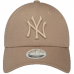 Casquette femme beige NY 60435213
