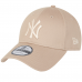 Casquette homme new york beige 60244714