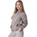 Sweat Project X femme taupe signature TPOW