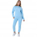 Sweat Femme Project x Paris bleu turquoise F222138 LB2