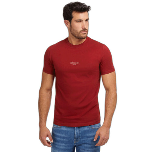 Tee shirt homme Guess bordeaux M2YI17213Z14