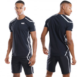 Ensemble homme Short et T-shirt CDL Noir