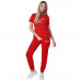 Tee shirt femme Project x Paris rouge F221121 RDW