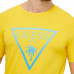 Tee shirt homme Guess jaune F4GI00J1311-A21E