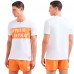 Tee shirt homme emporio Armani Orange 211818 4R476 01710