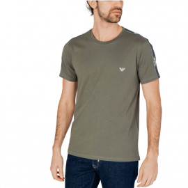 tee shirt homme Emporio Armani kaki 211845 4R475 00284