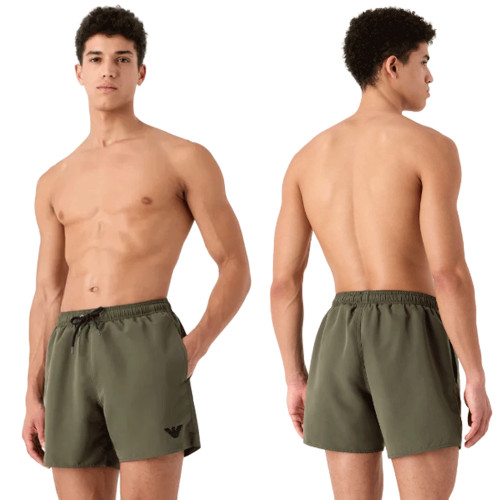 Short de bain homme Emporio Armani kaki 211740 4R432 00284