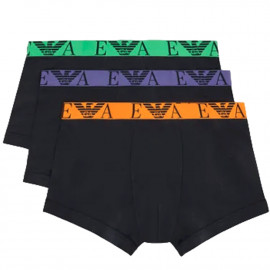 Pack de 3 boxers Homme Emporio Armani bleu