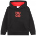 Sweat junior HUgo noir G00022