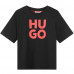 Tee shirt junior Hugo noir G0008