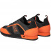 Basket homme EA7 noir et orange X8X027 XK050 T669