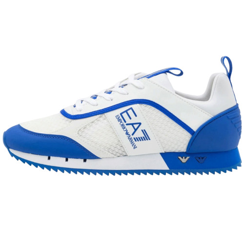 Basket homme EA7 BLeu et blanche X8X027 KX050 00175