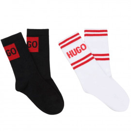 Pack de 2 chaussettes junior Hugo