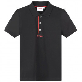 Polo junior Hugo Noir