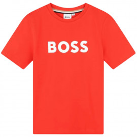 Tee shirt junior Boss Rouge