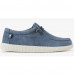 Chaussure homme PITAS bleu Wallabi washed bleu