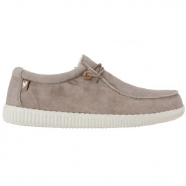 Chaussure homme PITAS beige Wallabi washed