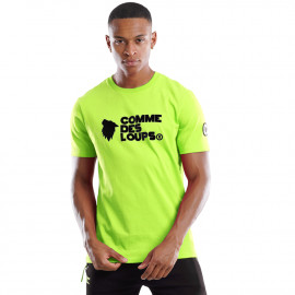 T-shirt homme Rio jaune comme des loups