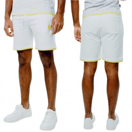 Short homme Chabrand Blanc