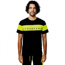 T-shirt homme Chabrand Noir et jaune