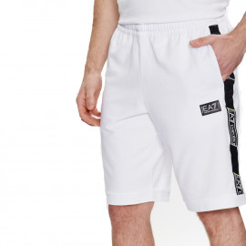 Short homme blanc ea7 3RPS56 PJ0SZ blanc