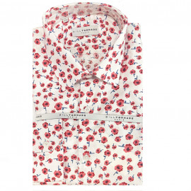 Chemise homme à fleurs Billetornade