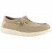 Chaussure homme Dude beige WALLY SPORT MESH TAN/WHIT