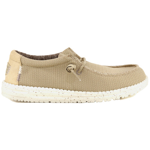 Chaussure homme Dude beige WALLY SPORT MESH TAN/WHIT