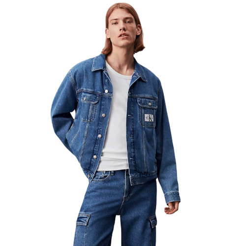 Veste calvin klein bleu sale