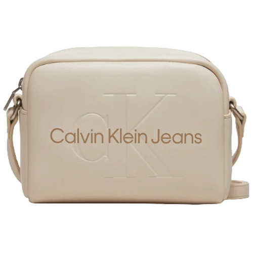 Sac femme Calvin kein blanc cassé K60K612220 ACF