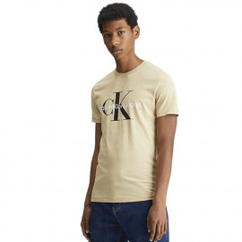 Tee shirt homme Calvin klein beige J30J320806 RAE