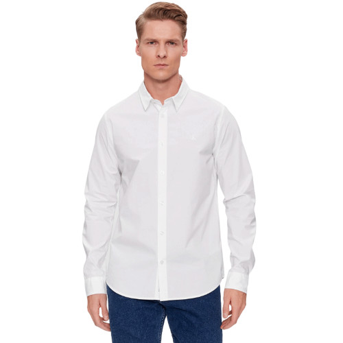 Chemise homme calvin Klein blanche J30J324614 YAF