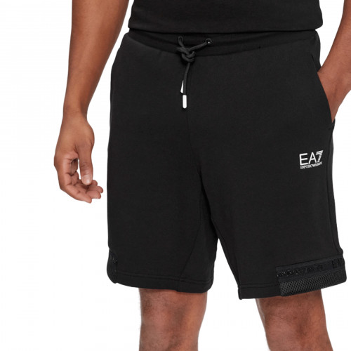 Short homme Ea7 emporio Armani noir 3DPS73 PJEQZ