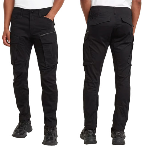 Cargo Gstar homme noir ROVIC ZIP 3D REG TAPER