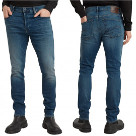 Jean homme G-star Raw slim Bleu vintage