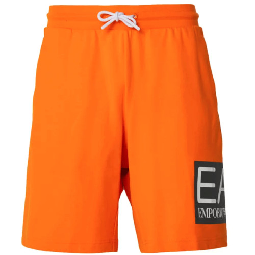 Short homme Ea7 Emporio Armani orange 3DPS63 PJ05Z 1666