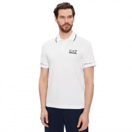 Polo Blanc Ea7 Emporio Armani