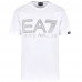 Tee shirt homme blanc 3DPT37 PJMUZ 1100