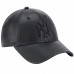 Casquette femme simili cuir noir 60364301